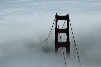 fog and golden gate