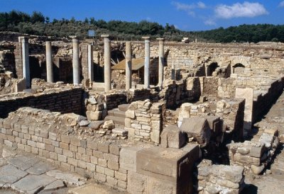 roman spa, allianoi turkey