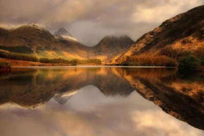 sunrise on mountains