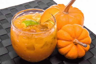 pumpkin orange cocktail