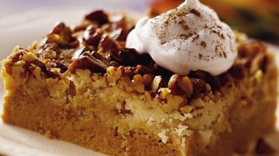 pumpkin nut sheet cake