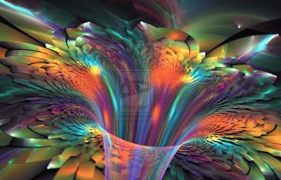 פאזל של fractal flower