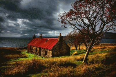 ruin Isle of Skye