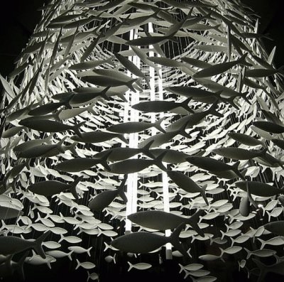 shoal light sculpture