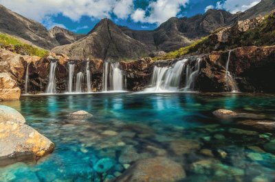 fairy pool Isle of Skye