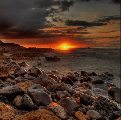 Sunset Rocks