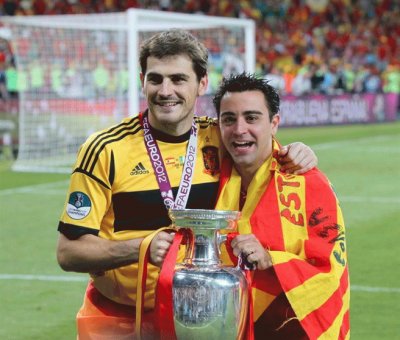 Iker y Xavi