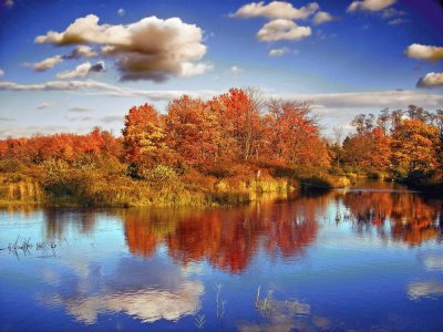 Poconos lake