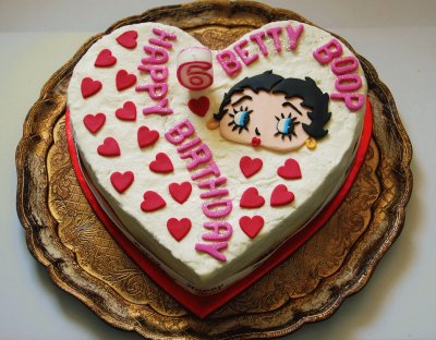 Betty Boop cake