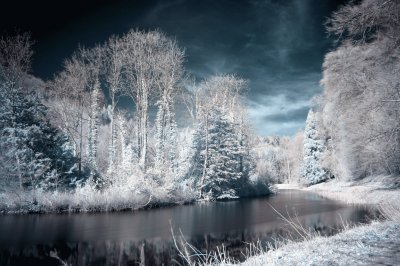 infrared lake