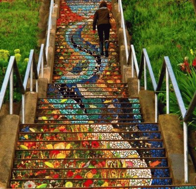 stair art