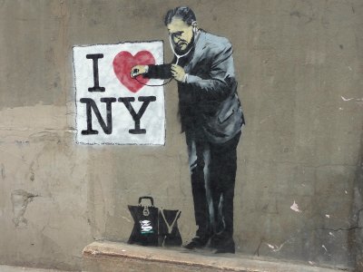 Banksy loves NY