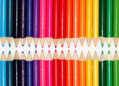 Pencil rainbow