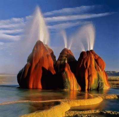 Fly Geyser Nevada