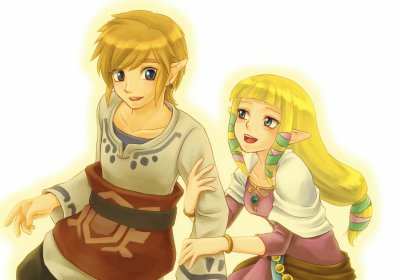 Link and Zelda 2