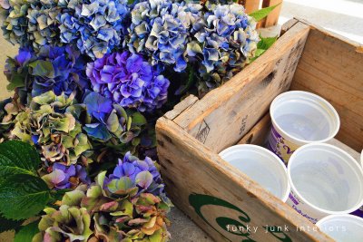 Purple Hydrangeas