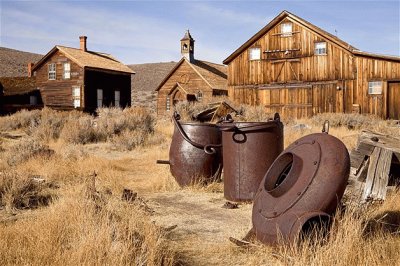 PUEBLO FANTASMA DE BODIE, CALIFORNIA