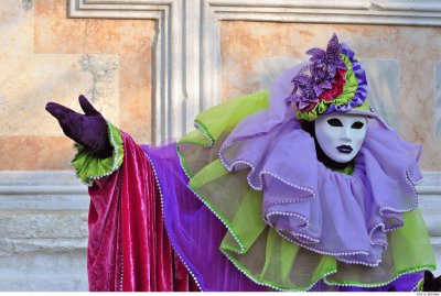 Dressed for Carnevale -Venice