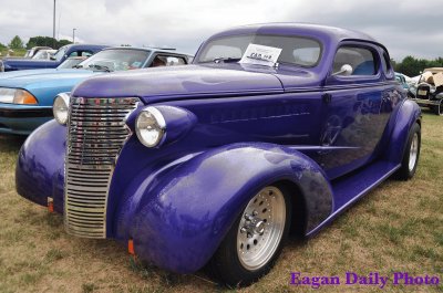 Purple Classic Car