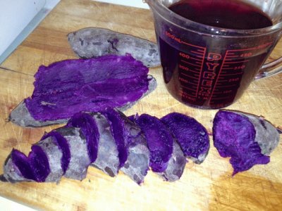 Cooking Purple Yams