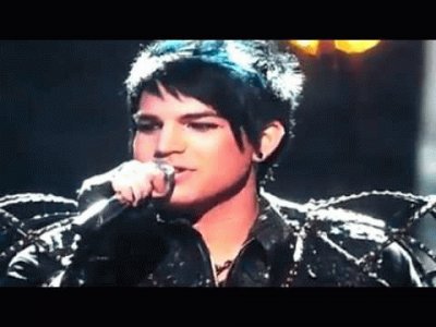 its adam lambert singing with kiss