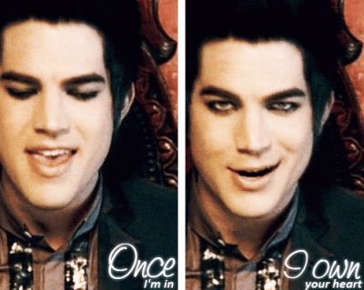 adam lambert in his video entertainment