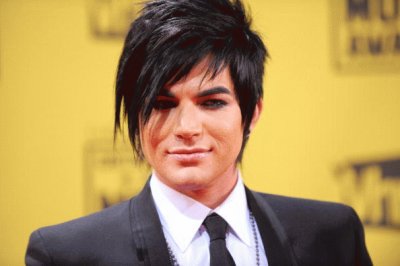 adam lambert at the amas