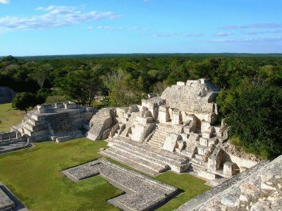 piramides en Campeche