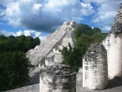 piramides en Campeche