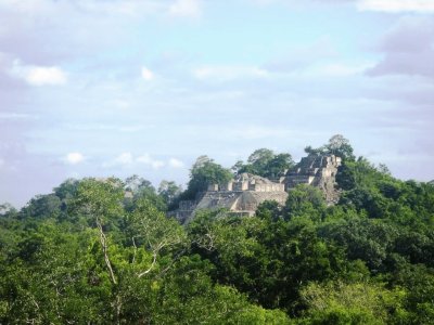 piramides en Campeche