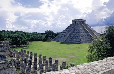 piramides en Yucatan