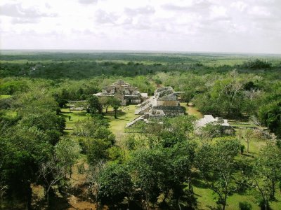 piramides en Yucatan