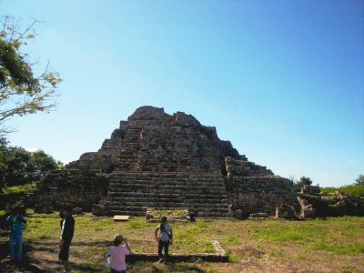 piramides en Yucatan