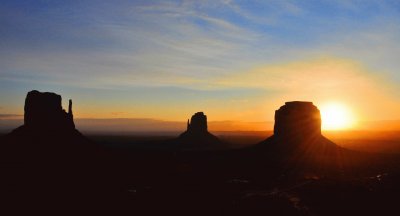 Sunrise, Monument Valley, Utah