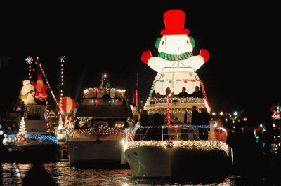 Christmas Boat Parade-Newport Beach