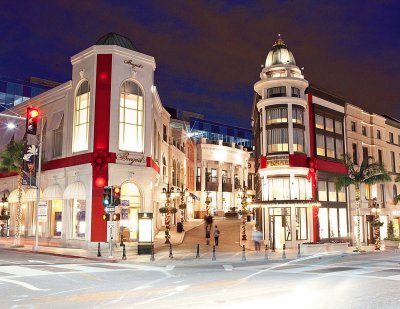 Rodeo Drive Holiday Decorations-Beverly Hills