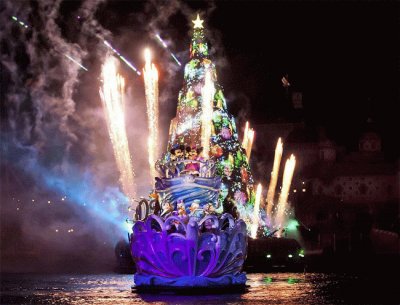 Disney Christmas Sea Parade-Tokyo