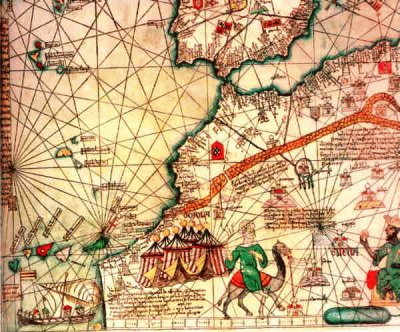 mapa medieval africano