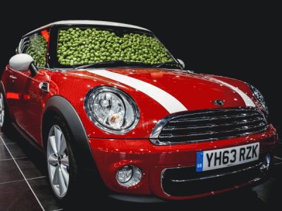 MINICOOPER CON LIMONES