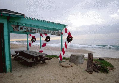 Christmas at Crystal Cove-Newport Beach