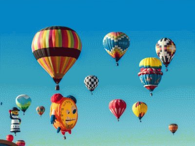 FESTIVAL DE GLOBOS EN ALBUQUERQUE, NUEVO MÃ‰XICO.