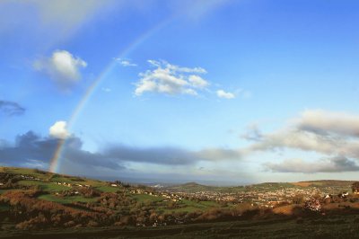 Big Rainbow sky