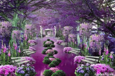 Enchanting Spring Garden