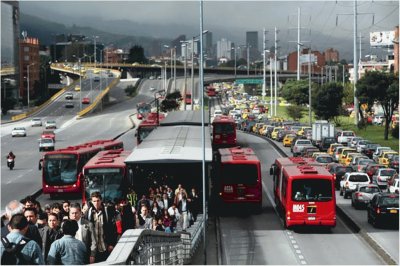 ruta 100 inteligente en bogota