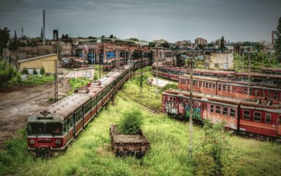 Trens Abandonados na Polonia