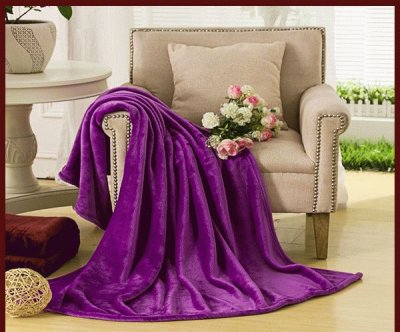 Luxurious Soft Purple Blanket