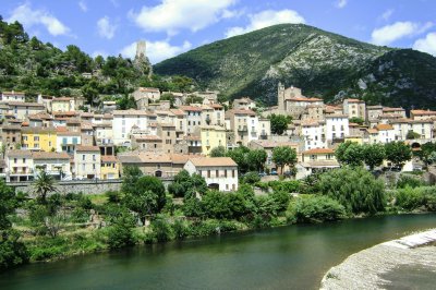 French village in Aude