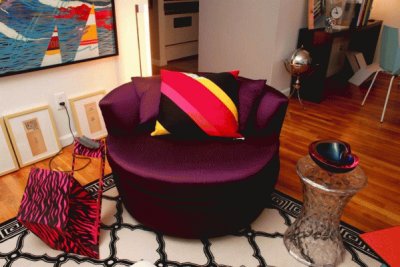 Funky Purple Chair