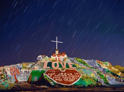 Salvation Mountain-Art Attraction in Niland