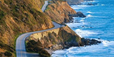 Scenic Drive Along Pacific Coast Highway